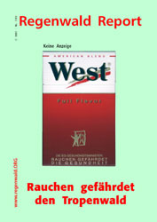 Cover RegenwaldReport 01/2003
