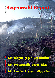 Cover RegenwaldReport 03/2003