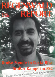 Cover RegenwaldReport 02/1998