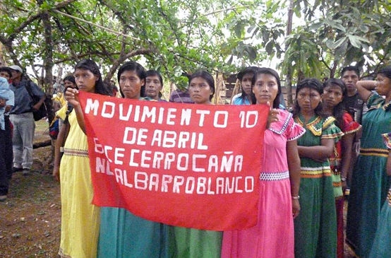 Indigene demonstrieren in Panama für den Schutz ihres Territoriums