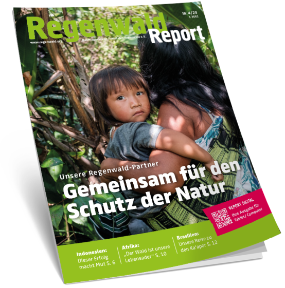 Cover Regenwald Report 04/2023