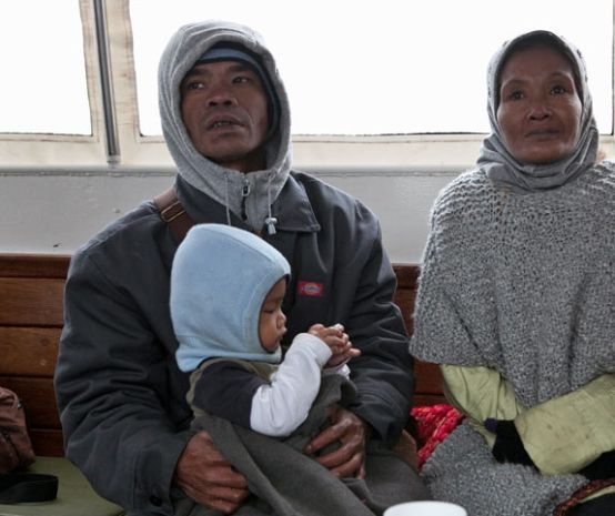 Ida, Bidin und ihr Sohn Agung
