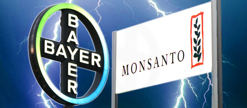 Gift und Genpflanzen auf dem Acker - Nein danke! Bayer Monsanto