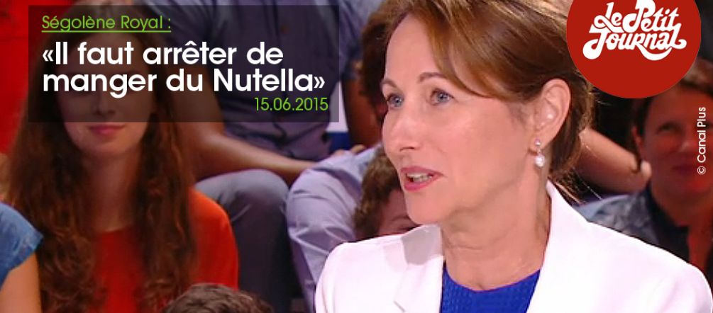 Ministerin Royal: „Man muss aufhören, Nutella zu essen" Frankreichs Umweltministerin Ségolène Royal wirbt im TV dafür, kein Nutella zu essen