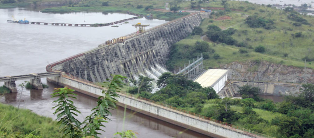 Das Staudamm-Projekt Grand Inga soll 60 Milliarden Euro kosten. (Foto: Flickr International Rivers) Ein Staudamm des Projekts Grand Inga am Kongo