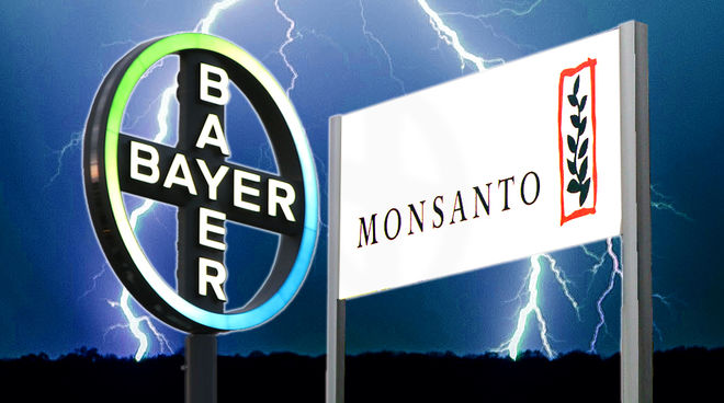 Gift und Genpflanzen auf dem Acker - Nein danke! Bayer Monsanto