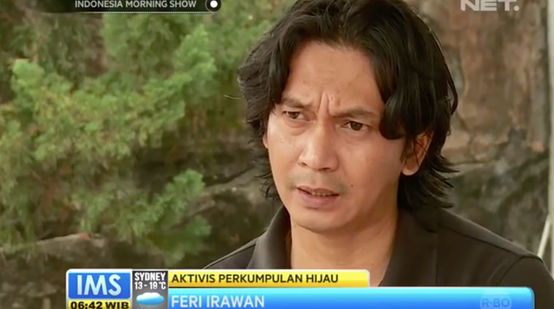 Interview mit Feri Irawan in der indonesischen Morning Show