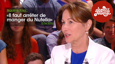 Frankreichs Umweltministerin Ségolène Royal wirbt im TV dafür, kein Nutella zu essen