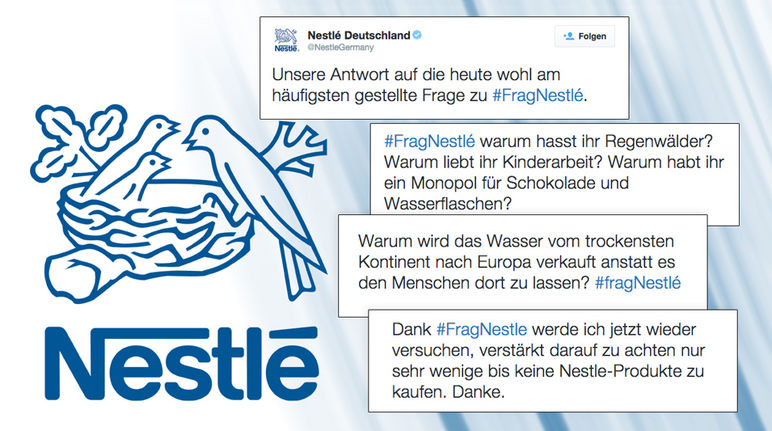 Diskussion im Internet Warum liebt ihr Kinderarbeit? Nestlé Werbung und Diskussion
