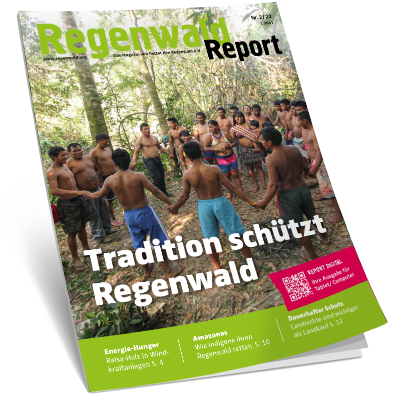 Cover Regenwald Report 02/2022