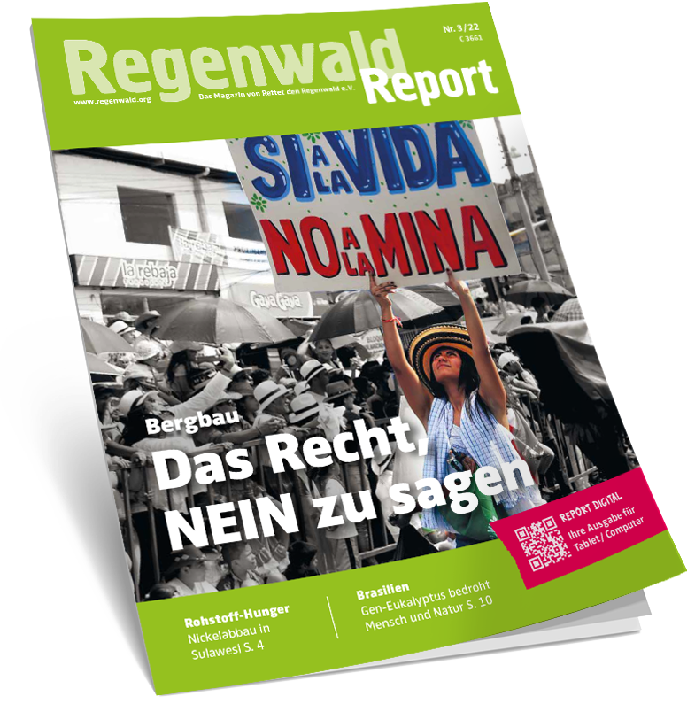 Cover Regenwald Report 03/2022