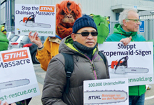 Regenwald-News Stihl