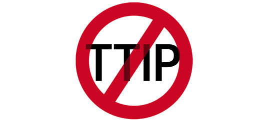 TTIP Schild